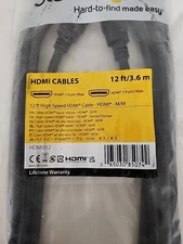 StarTech.com HDMI Cable-12ft 3.6 M IPC to Touchscreen Display NEW IN PACKAGE
