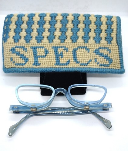 Vintage Kono Flip Down ~ Frame Only ~ Blue Plastic ~ 1980s - Picture 6 of 6