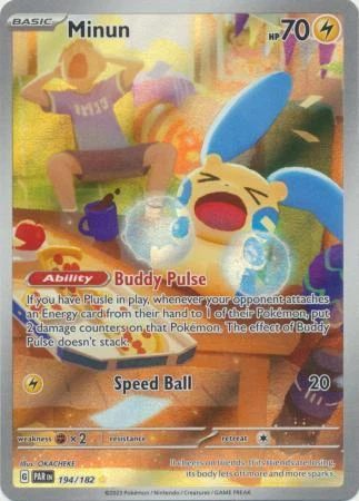 Minun Pokémon TCG Cards for sale | eBay