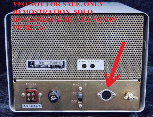 YAESU SOMMERKAMP FV 901 FV-901DM EXTERNAL VFO CABLE KABEL FÜR FT-902DM FT-901DM - Bild 3 von 7