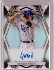 CURTIS MEAD 2022 Bowman Chrome Invicta #BIA-CM RC Autograph Auto #51/99