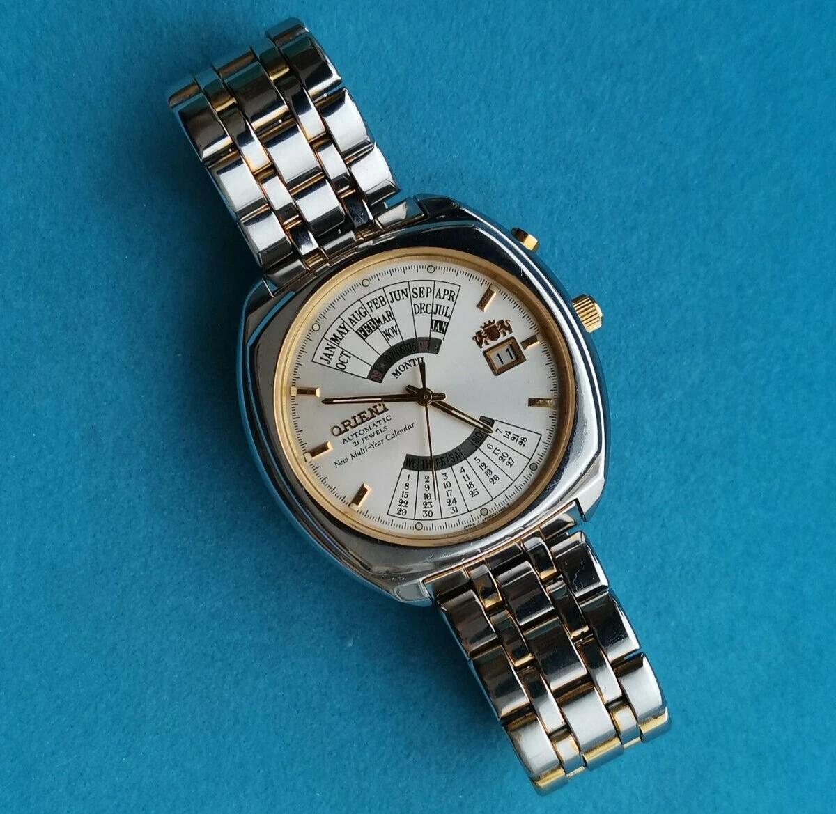 Montre Automatique ORIENT COLLEGE Calendrier perp tuel multiannuel