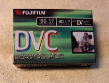 FujiFilm Camcorder Tapes Mini DV DVC Camcorder Videocassette 2 Brand NOS Sealed