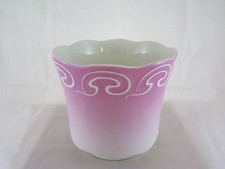 Ancienne Vase En Céramique Société Céramique Maestricht Avec Soucoupe 1900 R52