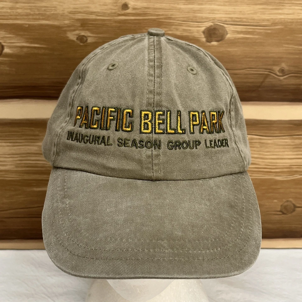 Pacific Bell Park Inauguration Gorra Correa Trasera Caqui Exterior Casual Adj Hombres Foto 3 de 4