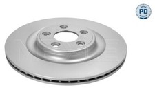 MEYLE 2x Bremsscheiben hinten belüftet beschichtet für Jaguar F-Type Cabriolet