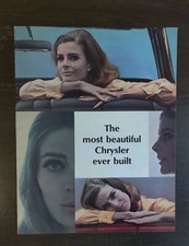 Vintage 1964 Chrysler Full Line Original Sales Brochure Booklet