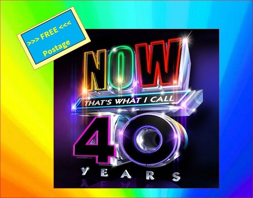 BEST OF NOW SERIES 5xCD Now That's What I Call 40 years New Nov 2023 100 tracks - Picture 15 of 24
