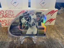 2021 Panini Playoff Behind The Numbers Silver Prizm Die-Cut Shannon Sharpe