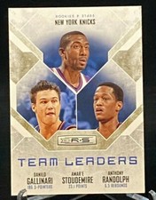 2010-11 Rookies & Stars Team Leaders Gold #20 Danilo Gallinari, Stoudemire /499