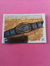 Intercontinental Championship Title Card Foil Cartes Catch Slam Attax Mayhem...