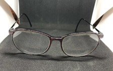 Vintage Ellesse By Marchon Purple Speckled Glasses Made In Japan Ultra 1000