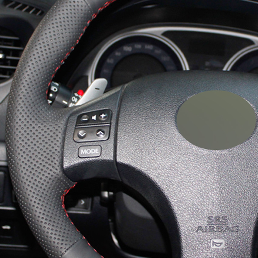 Steering Wheel Cover Wrap Around Sewing by Hand For Lexus is250 is300