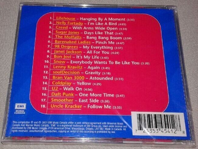 NOW 6-CD FACTORY SEALED-(Creed,Janet Jackson,Bon Jovi,U2 NOW 6-CD FACTORY SEALED-(Creed,Janet Jackson,Bon Jovi,U2
