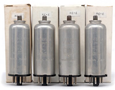 MATCHED QUAD 11J7MG VISSEAUX NOS FRANCE Tube Röhre Lampe Valve 진공관 真空管 电子管
