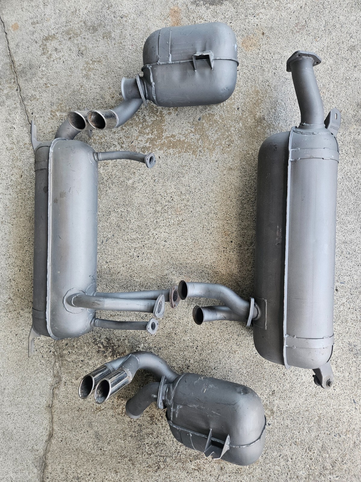 Ferrari Testarossa Muffler and Silencers