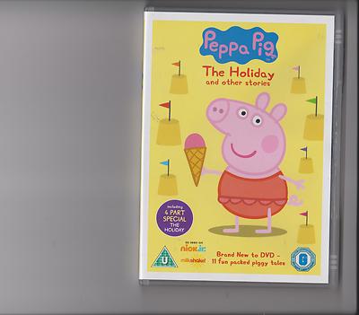 PEPPA PIG THE HOLIDAY AND OTHER STORIES DVD 11 EPISODES