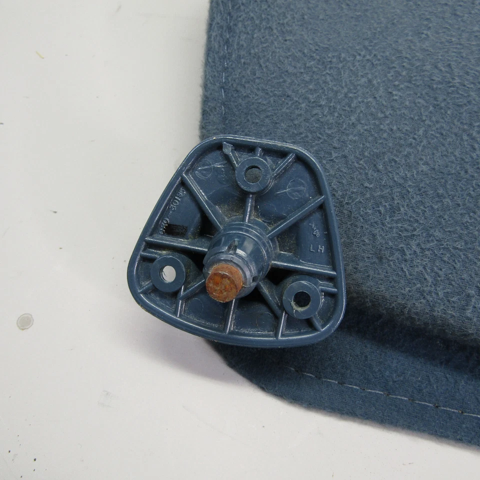 Juego de parasol GMC Yukon 1995-1999 conductor pasajero diestro diestro azul OEM NO ILUMINADO Foto 4 de 4