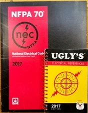 NFPA 70 National Electrical Code NEC 2017 Edition Paperback & Ugly Electrical