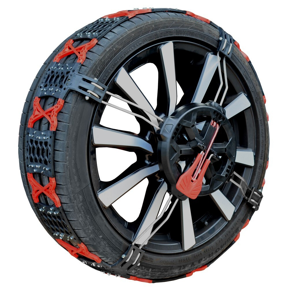 Chaine neige 285/40R17 à montage frontal rapide sans déplacement du véhicule