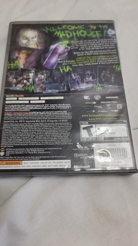 Batman: Arkham Asylum Game of the Year Edition Xbox 360 2010 CIB Pre Owned - Picture 4 of 6