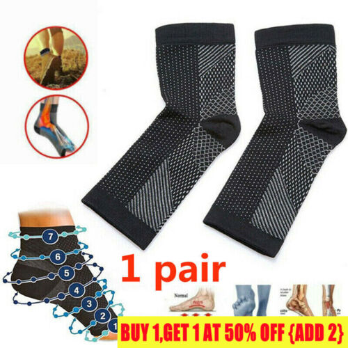 Dr Sock Soothers Socks Anti Fatigue Compression Foot Sleeve Brace Support Sock # - Afbeelding 1 van 14
