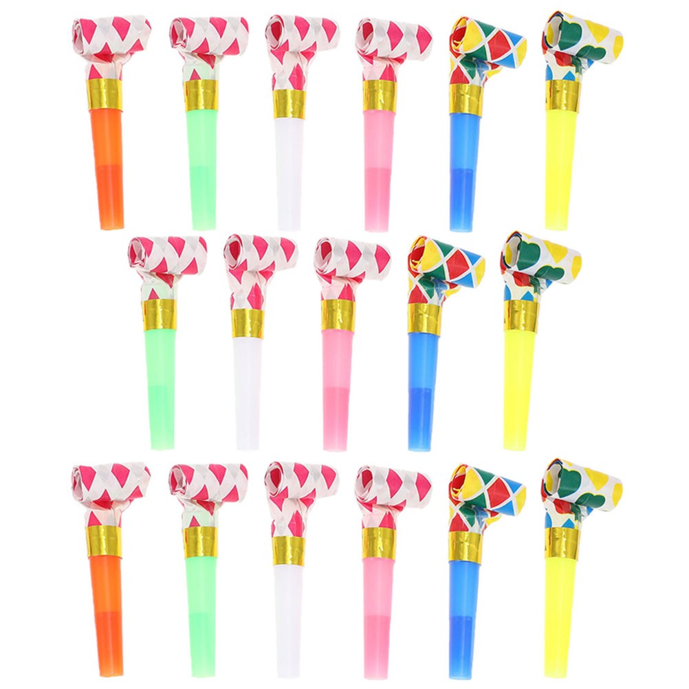 120 Pcs Children's Party Whistle Noise Makers for Kids Blowers Birthday Horns