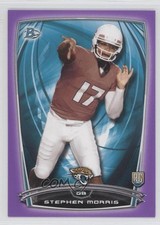 2014 Bowman Rookies Retail Purple Stephen Morris #50 0u7