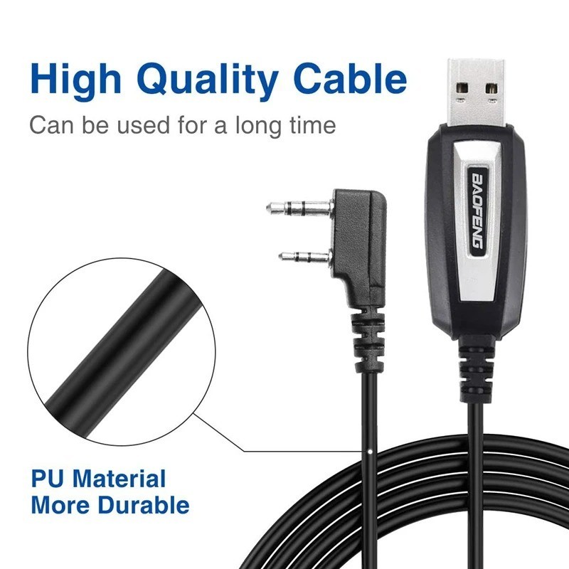 USB Programming Cable for Baofeng UV-5R/82/888S/UV-S9PLUS/UV-13/16/17/21 Pro & image 2