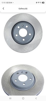 Carquest Premium Front Brake Rotor YH335135P Painted Performance Rotor
