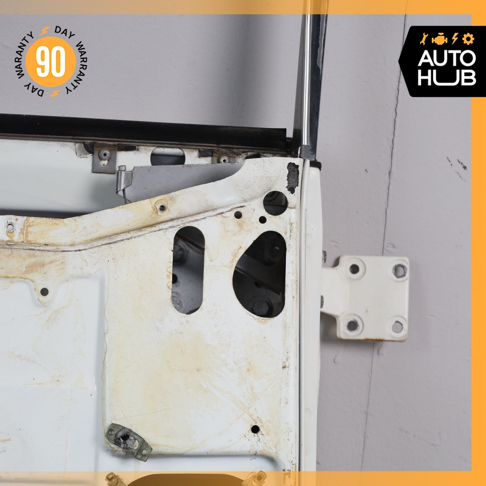 Rolls-Royce Silver Spur 1981-1991 Rear Left Door framework White