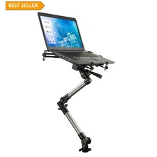 Ergonomic Vehicle Laptop Holder with Cooling Fan for Cars Trucks - Up to 9 lbs