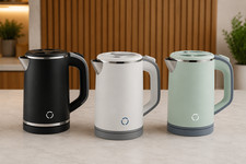 800ml Electric Kettle Fast Boil Tea Coffee Water Boiler Green Black White