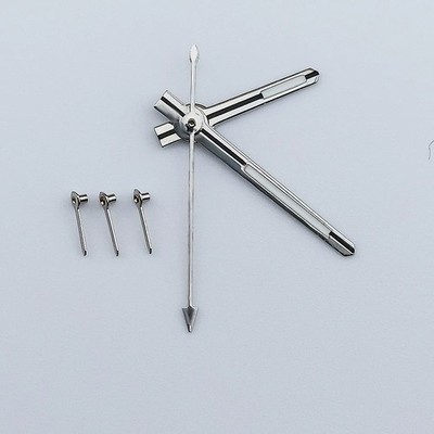1 Set Silver Arrow Luminous Watch Hand (6 PCS) for Quartz Movement VK63