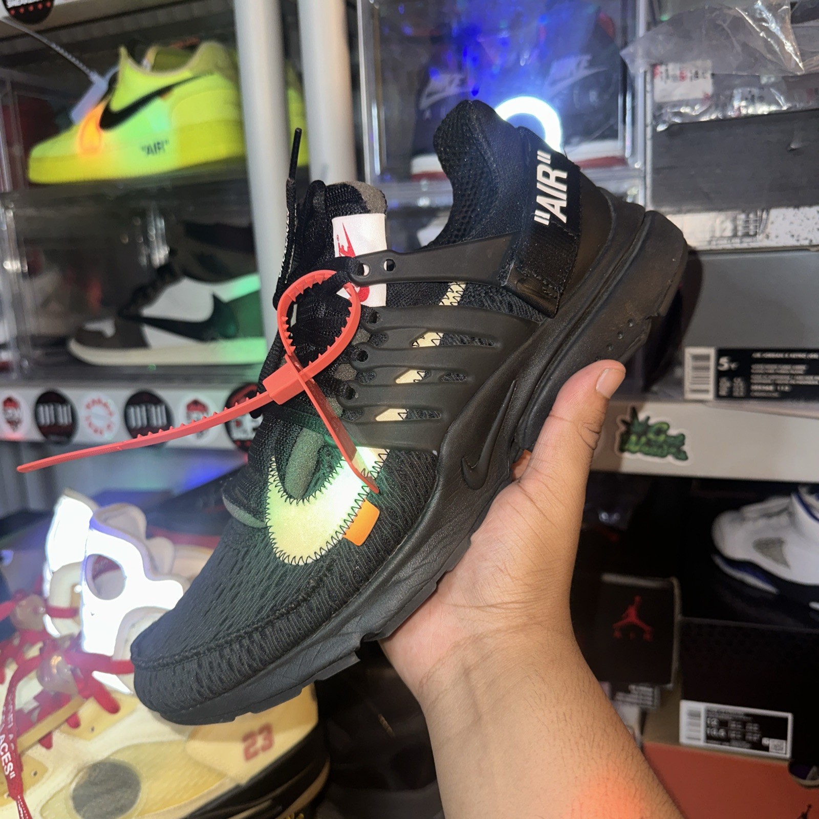 OFF WHITE X NIKE Nike Air Presto x Off White basse nere taglia 12