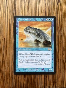 Magic: The Gathering Urza's Saga - Great Whale - Creature - NM - MTG