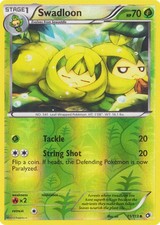Swadloon - 11/113 - Uncommon - Reverse Holo (Lp) Legendary Treasures - Grass Pok