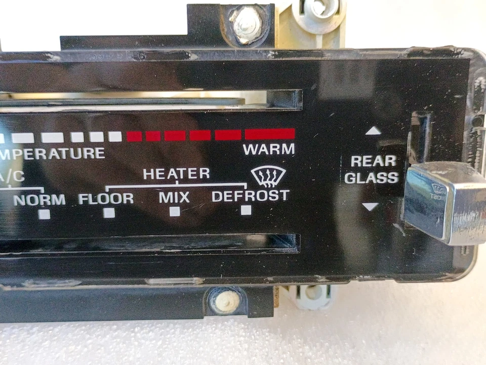 80-82 REACONDICIONADO Calentador y Control de CA con Interruptor de Vidrio Ventana Trasera Ford Bronco Foto 4 de 4