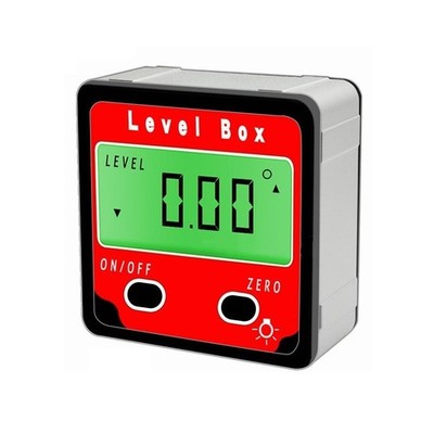DC11-S2 Digital Inclinometer 2-Button Level Box Protractor with Strong Magnet *t
