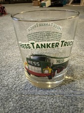 HESS 1996 COLLECTORS GLASS HESS TANKER TRUCK MINT
