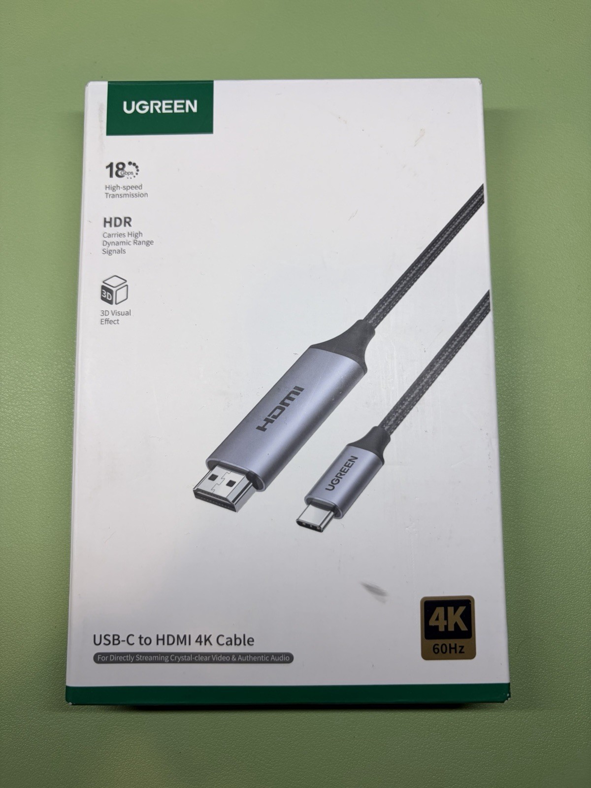 UGREEN USB-C to HDMI 4K Cable Male To Male Cable