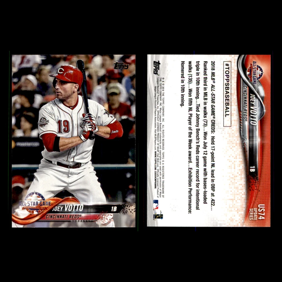 ¡Lote de 12 tarjetas de béisbol diferentes Joey Votto 2017-2024 Cincinnati Reds solamente! MLB Foto 4 de 4