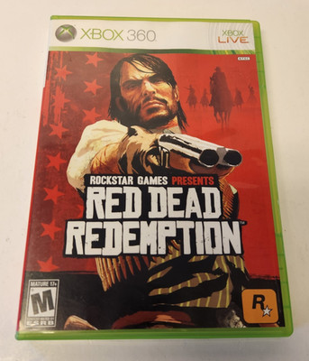 Red Dead Redemption (Microsoft Xbox 360) w Manual, No Map - Tested