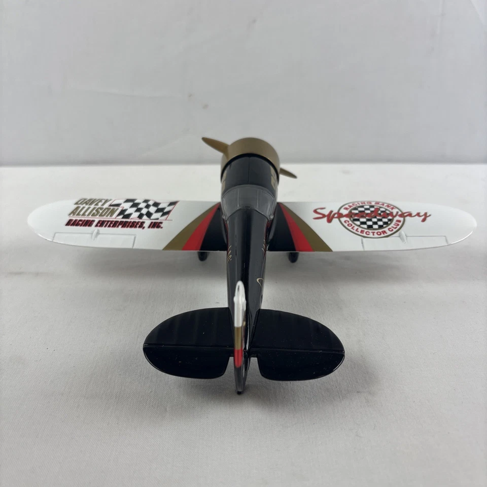 Davey Allison 28 Travel Air Mystery Ship Airplane Bank 1:32 Die Cast NIB - Image 4 of 4