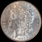 1890 P Morgan Silver Dollar $1 MS+++ BU UNC FREE SHIPPING - NO RESERVE