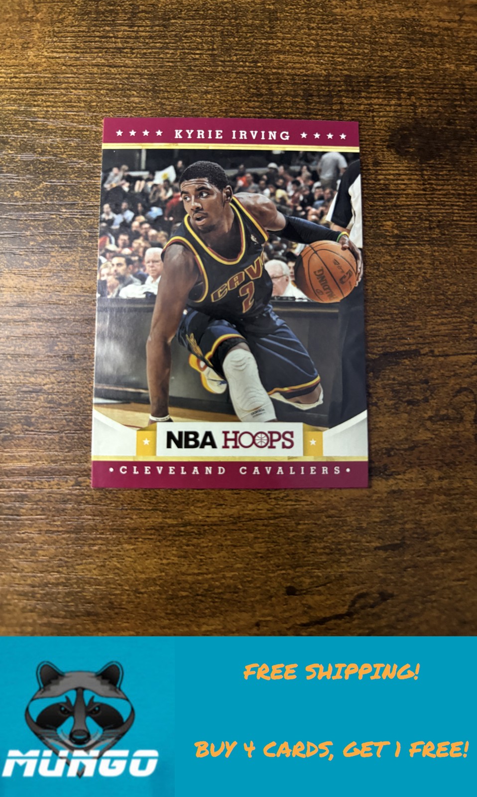 2012-13 Hoops #223 Kyrie Irving Cleveland Cavaliers Rookie