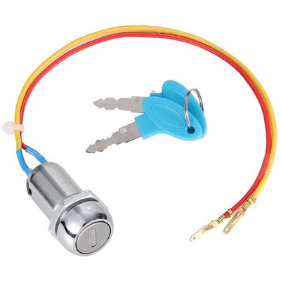 2-Draht Zündschalter mit Schlüssel Set für Elektroroller ATV Moped Go-Kart Me...