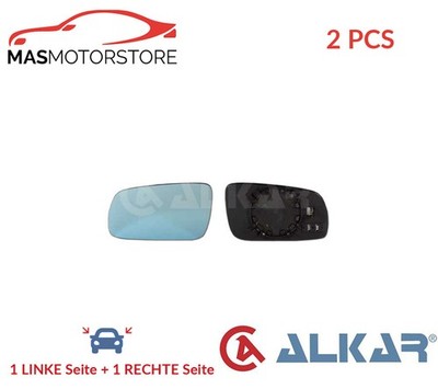 AUßENSPIEGEL SPIEGELGLAS PAAR ALKAR 6451500 2PCS P NEU OE QUALITÄT