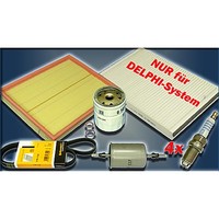 Filtersatz Wartungskit Inspektion XXL Opel Astra G 1,4 16V 1,6 16V 90 75 101PS
