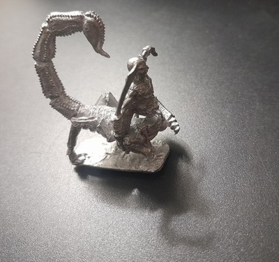 1984 ''Ral Partha Manscorpion Metal Miniature 1.5'' Figure